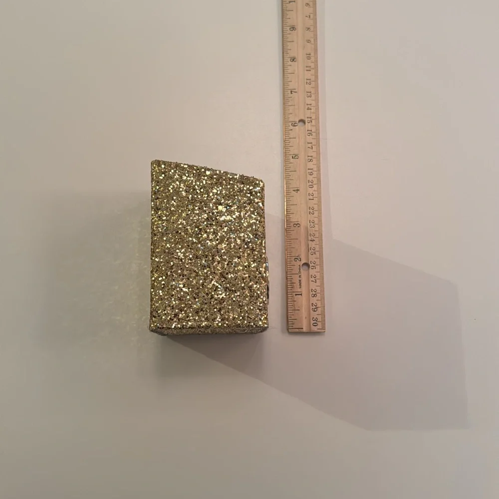 BH Cosmetics Gold Glitter Makeup Brush Holder